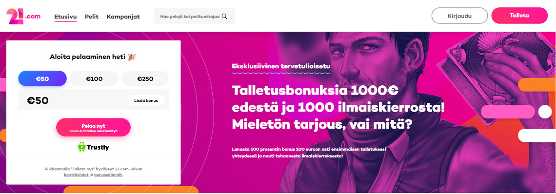 21 Com Bonus